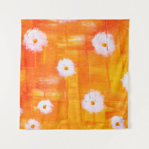 Tapete De Parede Flores bonitas de aquarela