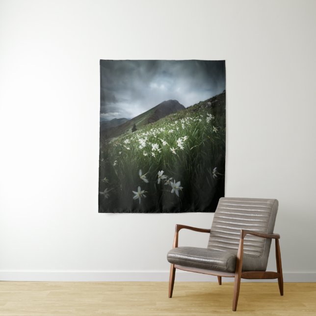 Tapete De Parede Flores de Golica de Montanha e Narciso (In Situ)