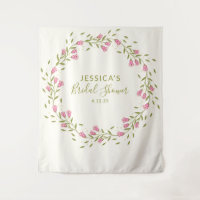 Flores de Jardim Rosa Rústico Personalizadas para