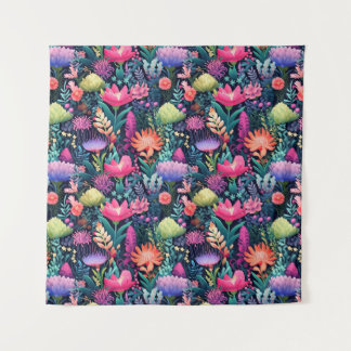 Tapete De Parede Flores do mar - Jardim dos fundos marinhos