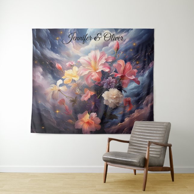 Tapete De Parede Flores Místicas do Realm Supernatural (In Situ (Horizontal))