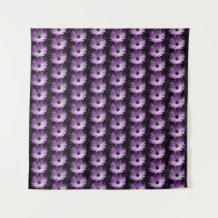 Tapete De Parede Floresta de Flor Roxo