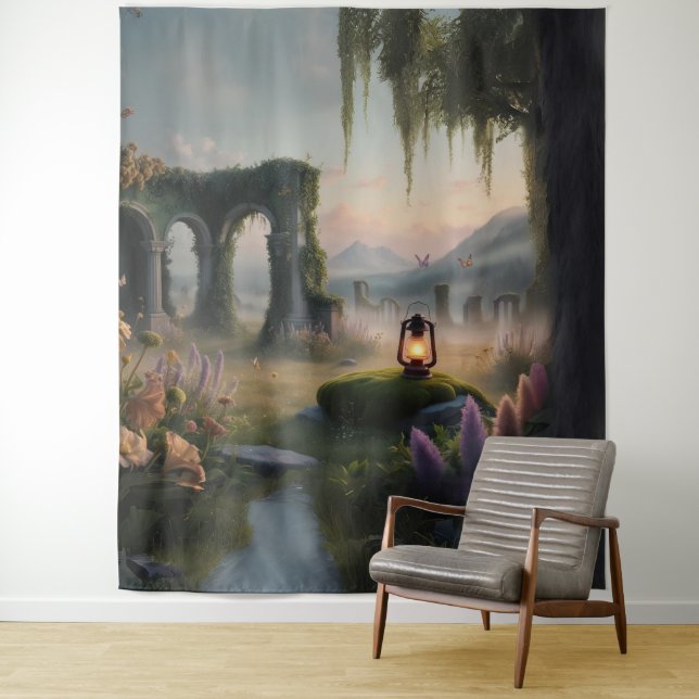 Tapete De Parede Floresta de Madeira (In Situ)