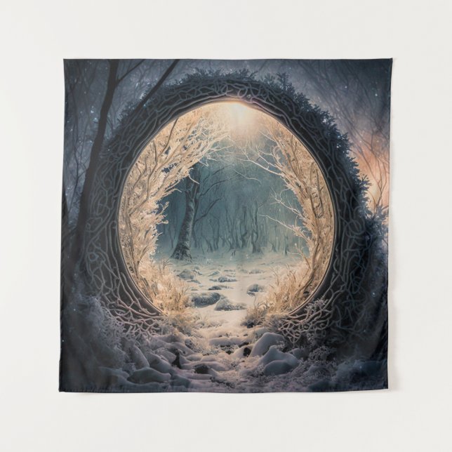 Tapete De Parede Floresta Encantada (Frente)