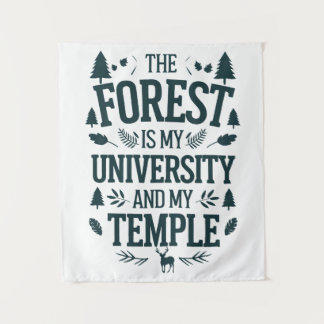 Tapete De Parede Floresta - Minha Universidade e Meu Templo