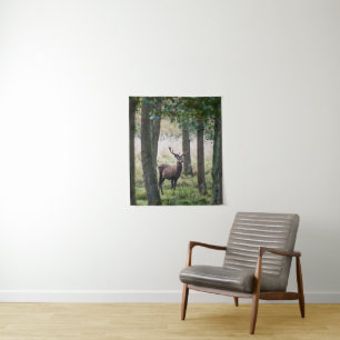 Tapete De Parede Florestas Woodlands & Red Deer