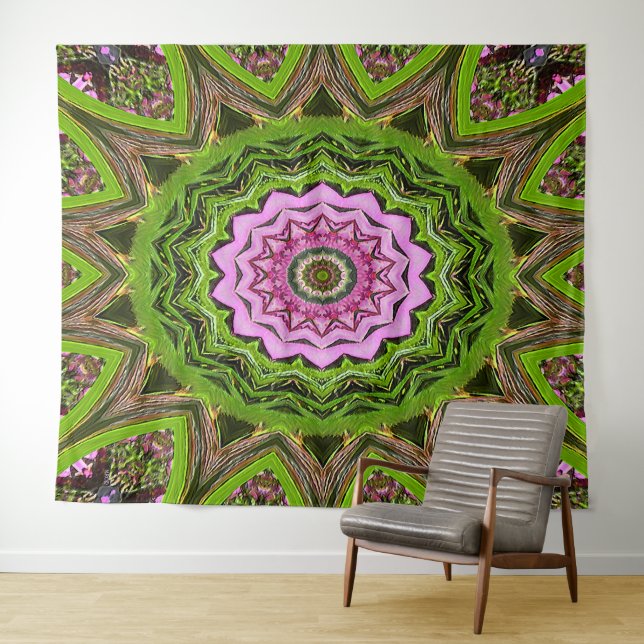 Tapete De Parede Florindo em Rosa..... (In Situ (Horizontal))