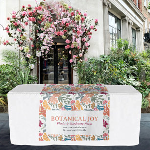 Tapete De Parede Florista Floral Boho Loja Pop Up Toalha de Mesa Si