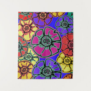Tapete De Parede Flower power #15
