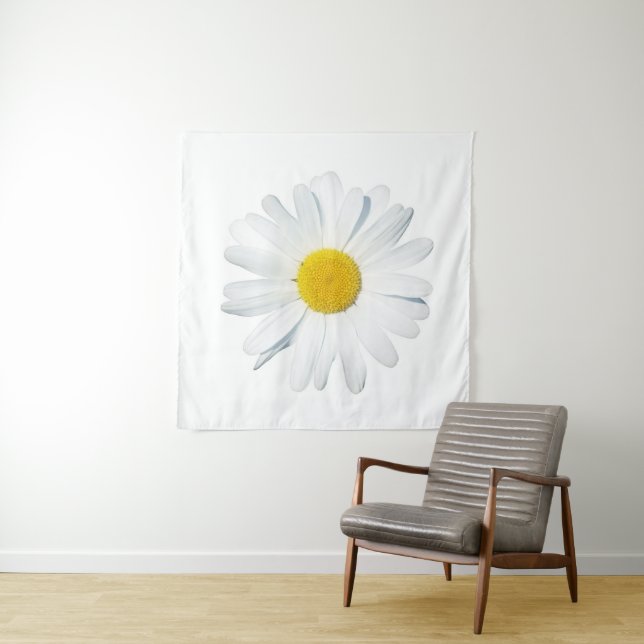 Tapete De Parede Flowers | Single Daisy (In Situ)
