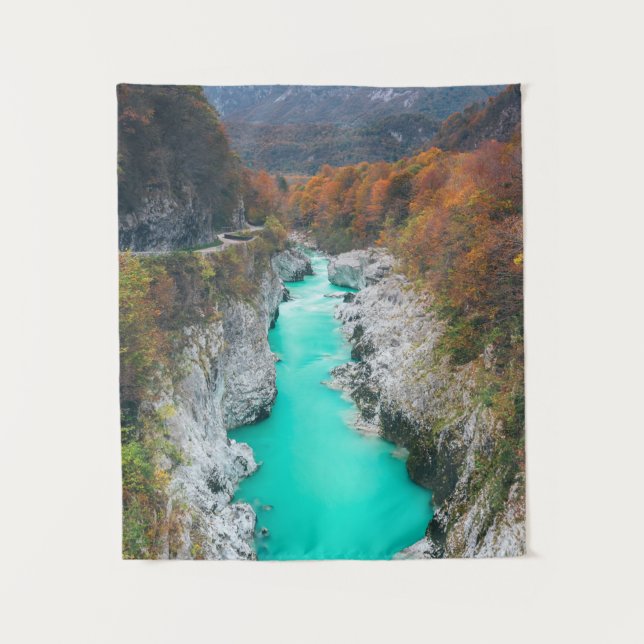 Tapete De Parede Fluxo atordoante Ponte Napolen, Eslovênia (Frente)