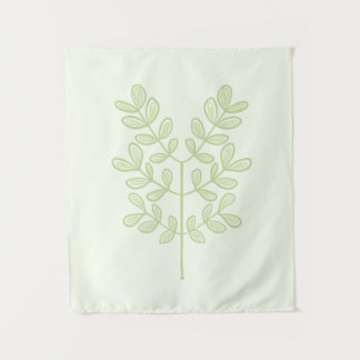 Tapete De Parede Folha Botânica