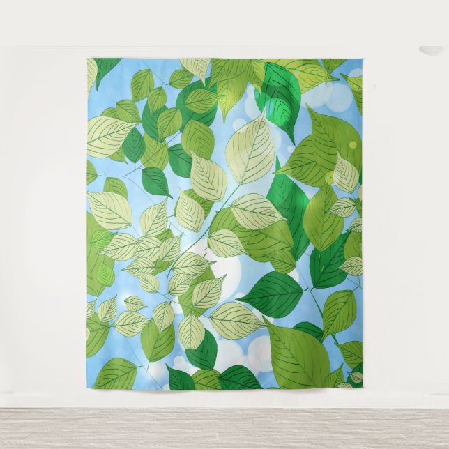 Tapete De Parede Folhas (Frente)