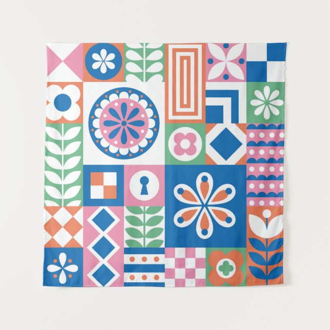 Tapete De Parede Folhas tropicais. Padrão botânico uniforme. Tropi (Frente)