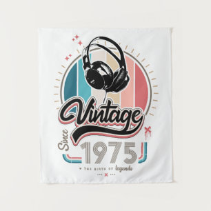Tapete De Parede Fones de ouvido vintage desde 1975