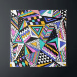 Tapete De Parede Formas Geométricas Retroativas: Vintagem Colorida.<br><div class="desc">padrão perfeito de Vintage colorido com formas geométricas. impressão de abstrato de arte retrô vintage. moda 80s-90s. fundo design de estilo memphis. Mergulhe em vibrações retrorreflectoras com padrões coloridos e geométricos. Espera-se uma jornada entre os anos 80 e 90! As vibrações retrovisoras irradiam num padrão geométrico colorido, sem costura. étnico,...</div>