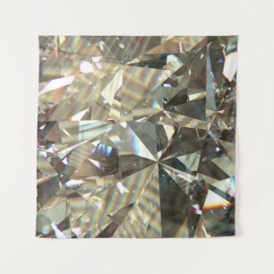 Tapete De Parede Formas triangulares de diamante: textura em camada
