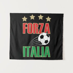Tapete De Parede Forza Italia Itália Futebol