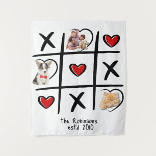 Tapete De Parede Foto Da Família Tic-Tac-Toe