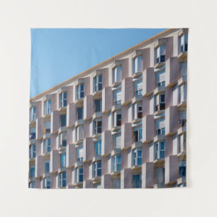 TAPETE DE PAREDE FOTO DE BAIXO ÂNGULO DA CONSTRUÇÃO DE CONCRETOS
