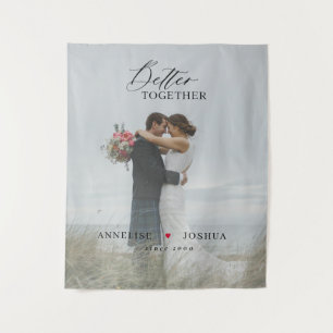 Tapete De Parede Foto de casal de aniversário de casamento elegante