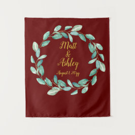 Tapete De Parede Foto de Casamento Russo de Greenerescência Foto Bo