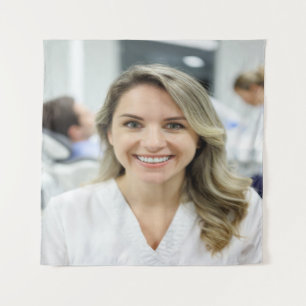 Tapete De Parede Foto de Dentista Personalizar Customizar