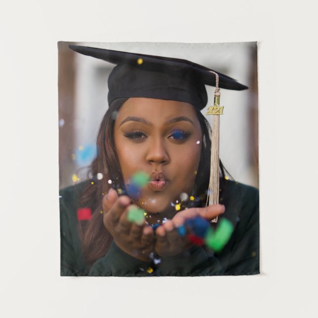 Tapete De Parede Foto De Formatura Personalizada (Frente)