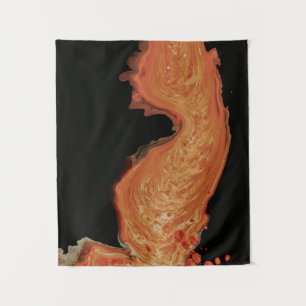 Tapete De Parede Foto de pintura vermelha