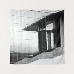 TAPETE DE PAREDE FOTO EM GRAYSCALE DO HOMEM A ANDAR NO PAVEMEN CONC