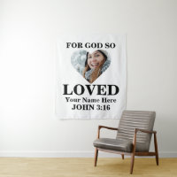 Foto personalizada da Bíblia cristã Verse John 3 1