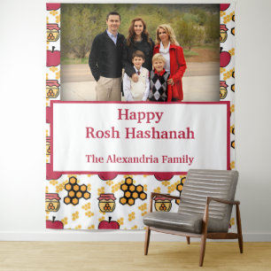 Tapete De Parede Foto personalizada de Feliz Rosh Hashanah Jewish A