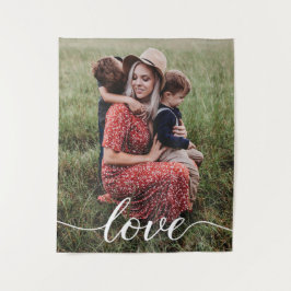 Tapete De Parede Foto Personalizada de Script de Amor Familiar