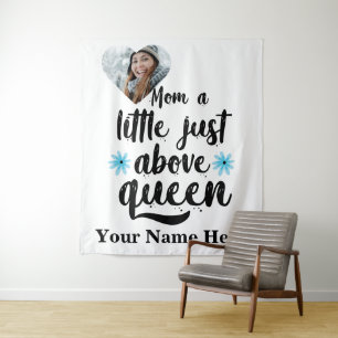 Tapete De Parede Foto personalizada do coração Mãe um pouco acima d