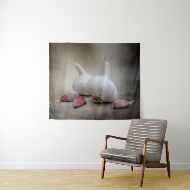 Tapete De Parede Fotografia da Comida de alho da Rushouse Farmhouse (In Situ (Horizontal))