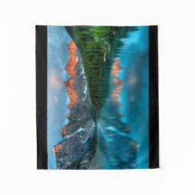 Fotografia de paisagem Cena Montanha e Lago