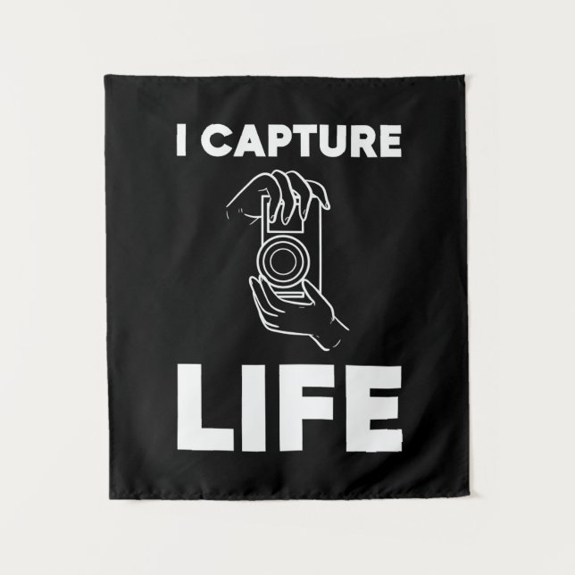 Tapete De Parede Fotógrafo Captura a Vida (Frente)