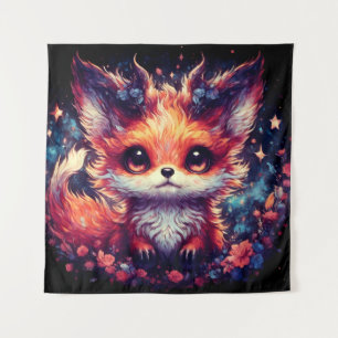 Tapete De Parede Foxy Little Devil