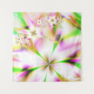 Tapete De Parede fractal floral
