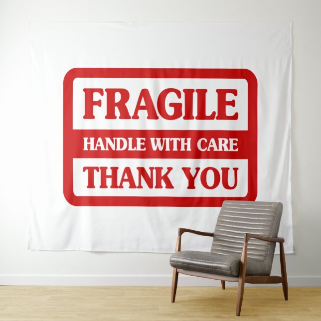 Tapete De Parede Fragile Handle With Care (In Situ (Horizontal))