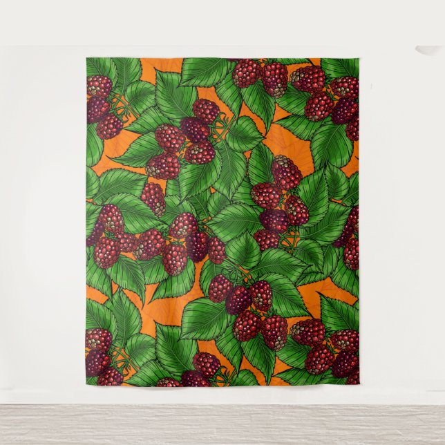 Tapete De Parede Framboesa (Frente)