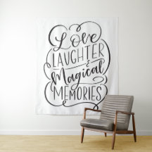 Frase de Tipografia| Memórias mágicas de riso de a