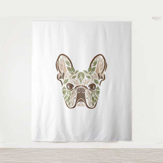 Tapete De Parede Frenchie art (Frente)