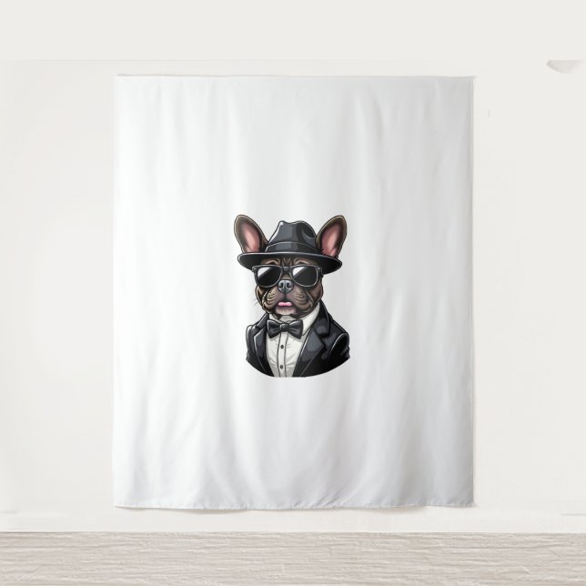 Tapete De Parede Frenchie O Gangster (Frente)