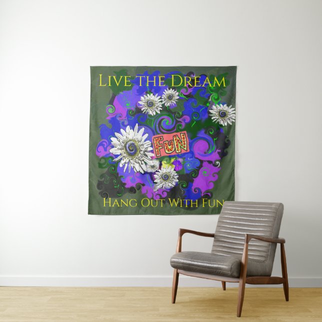 Tapete De Parede Fresco e vívido divertimento alegre (In Situ)