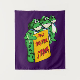 Tapete De Parede Frogs Together Strong