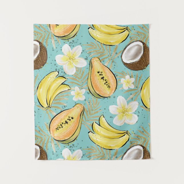 Tapete De Parede Fruta tropical (Frente)