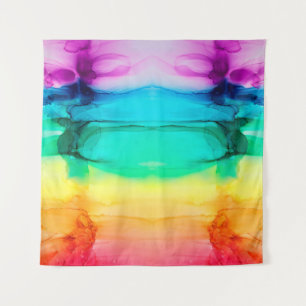 Tapete De Parede fundo colorido abstrato arco-íris, papel de pared