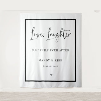Tapete De Parede Fundo de casamento amor risos feliz para sempre