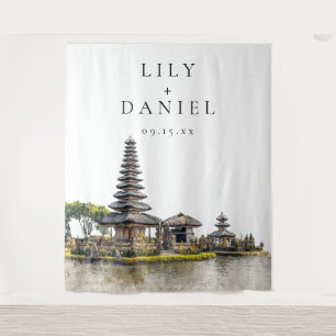 Tapete De Parede Fundo de casamento de Bali